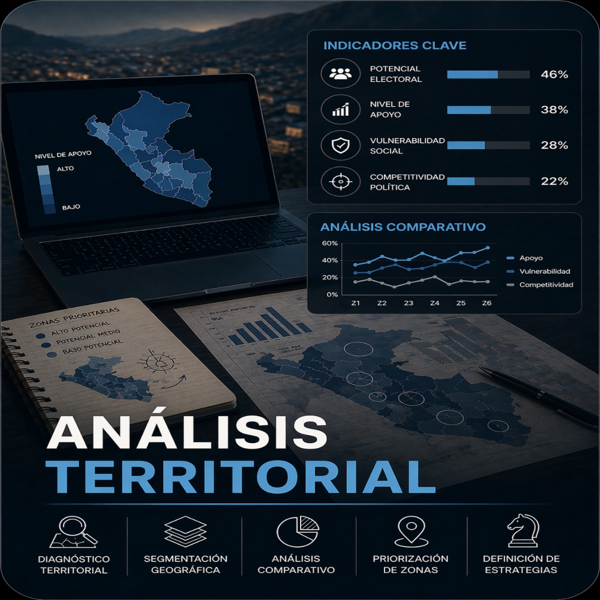 Servicio político 3 — Análisis del comportamiento electoral